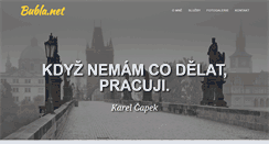 Desktop Screenshot of bubla.net